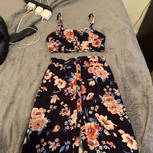 Floral Two piece